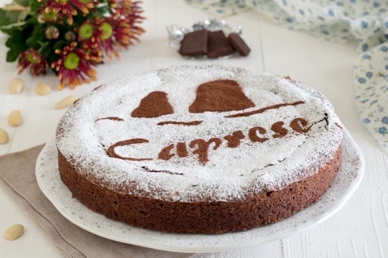 Chocolate Caprese Cake